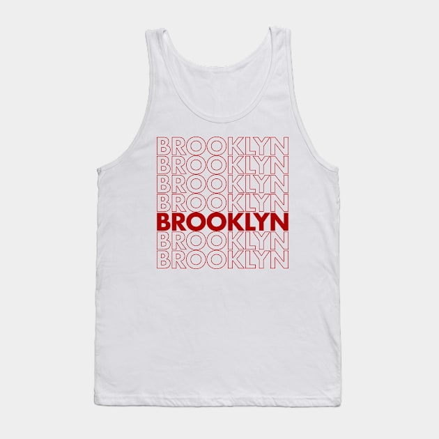 Brooklyn Bag Tank Top by PopCultureShirts